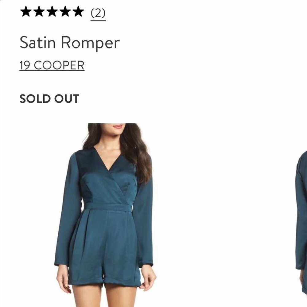19 Cooper Brand New with tags Romper. Size medium